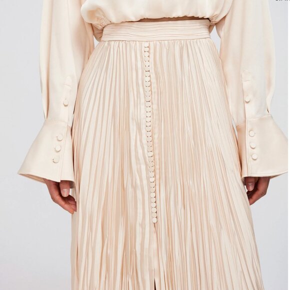 NWT SIMKHAI Dulce Skirt - BLUSH / 2 - Picture 3 of 15